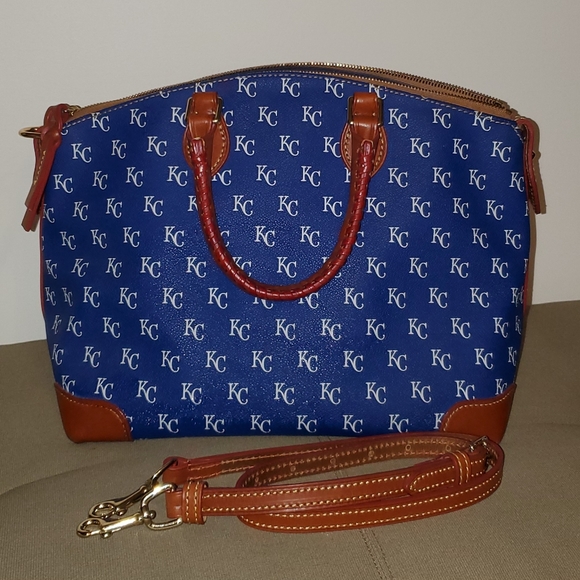 Dooney & Bourke Royals MLB large purse - Picture 3 of 5